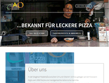 Tablet Screenshot of pizza-ciao-siegen.de